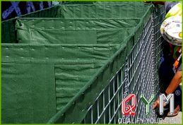 Water barriers for defence