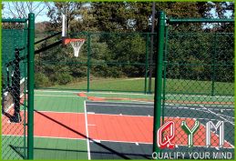 Chain link fence and gates