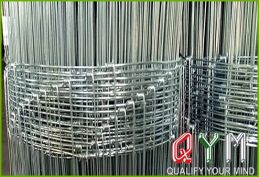 Fixed knot deer fence