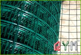 Euro welded mesh fence