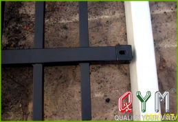 PVC garden picket fences