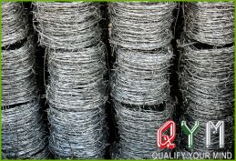 High tensile barbed wire