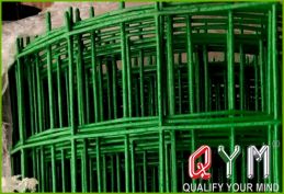 Outdoor euro fence panel