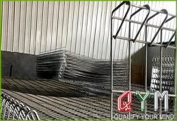 Top rolled brc fence