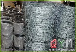 Security barrier razor wire