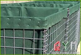 Hesco barrier defense wall