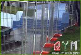 Temporary portable fences