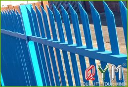 Angle iron europe palisade fence