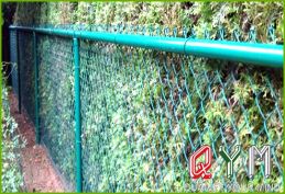 Stadium chan link fence