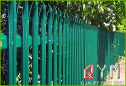 Beautiful steel palisade fences