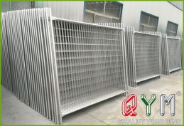 Galvanized temporary fencings