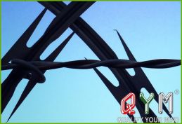 Prison concertina wire mesh fence