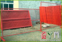 Temporary pool fence