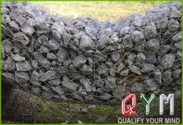Hexagonal mesh gabion boxs