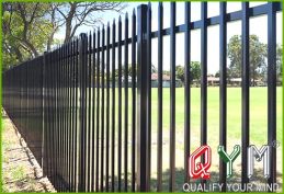 Picket  steel fence