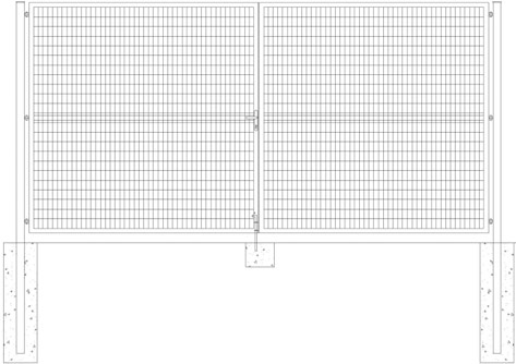 QYM-Welded Mesh Fence