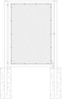 QYM-Chain link fence