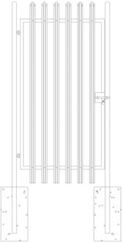 QYM-Palisade fence