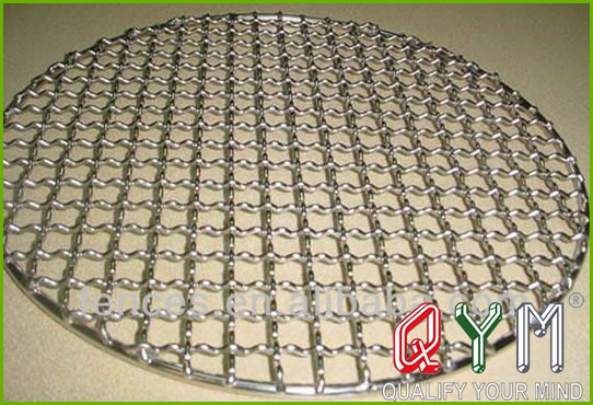 Hot dipped galvanized crimped wire mesh