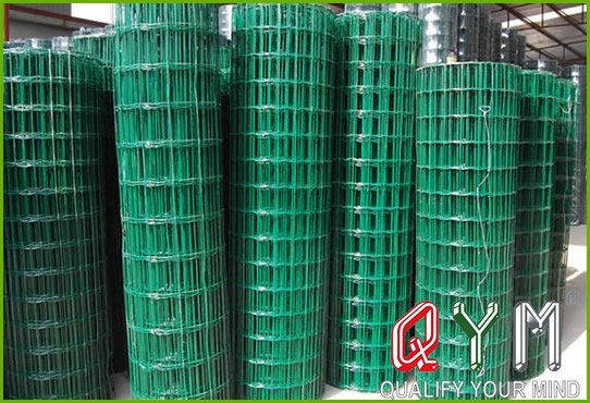 Production process of fence mesh