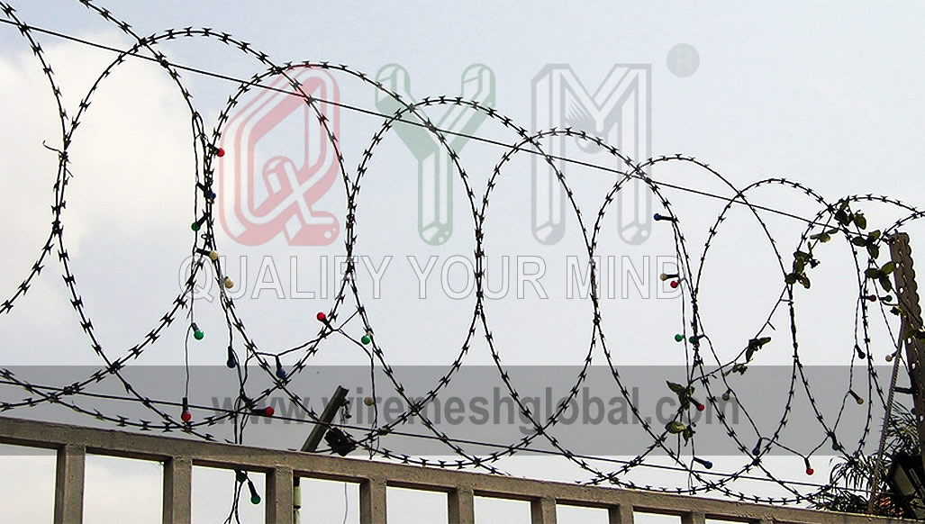 QYM-Flat Wrap Razor Wire