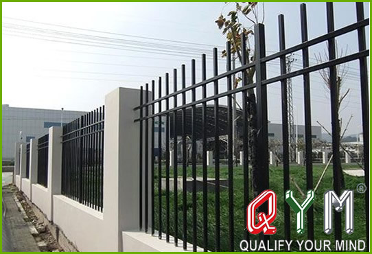 Wrought iron wall fencing