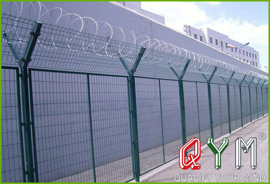 Prison protection fence