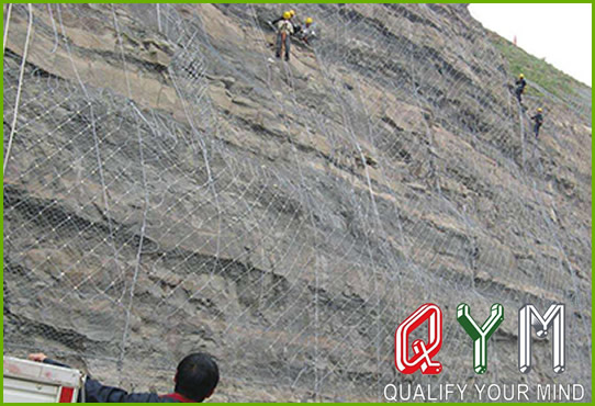 Slope protection mesh