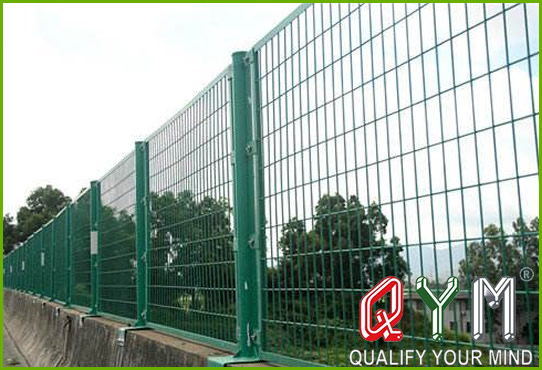 Installation of double wire fence