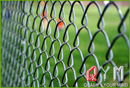 Chain link fence galvanized