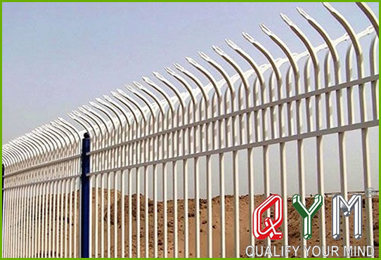 Square tube iron fence picket