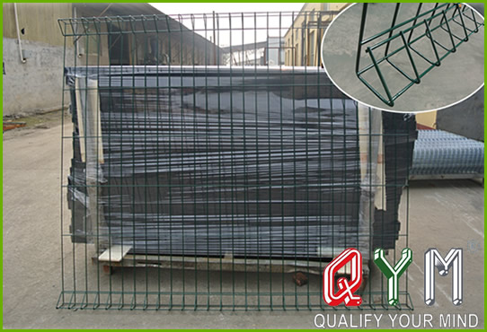 Brc rolled top mesh fence