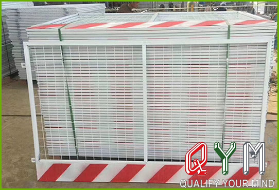 Portable event temporary fence panel